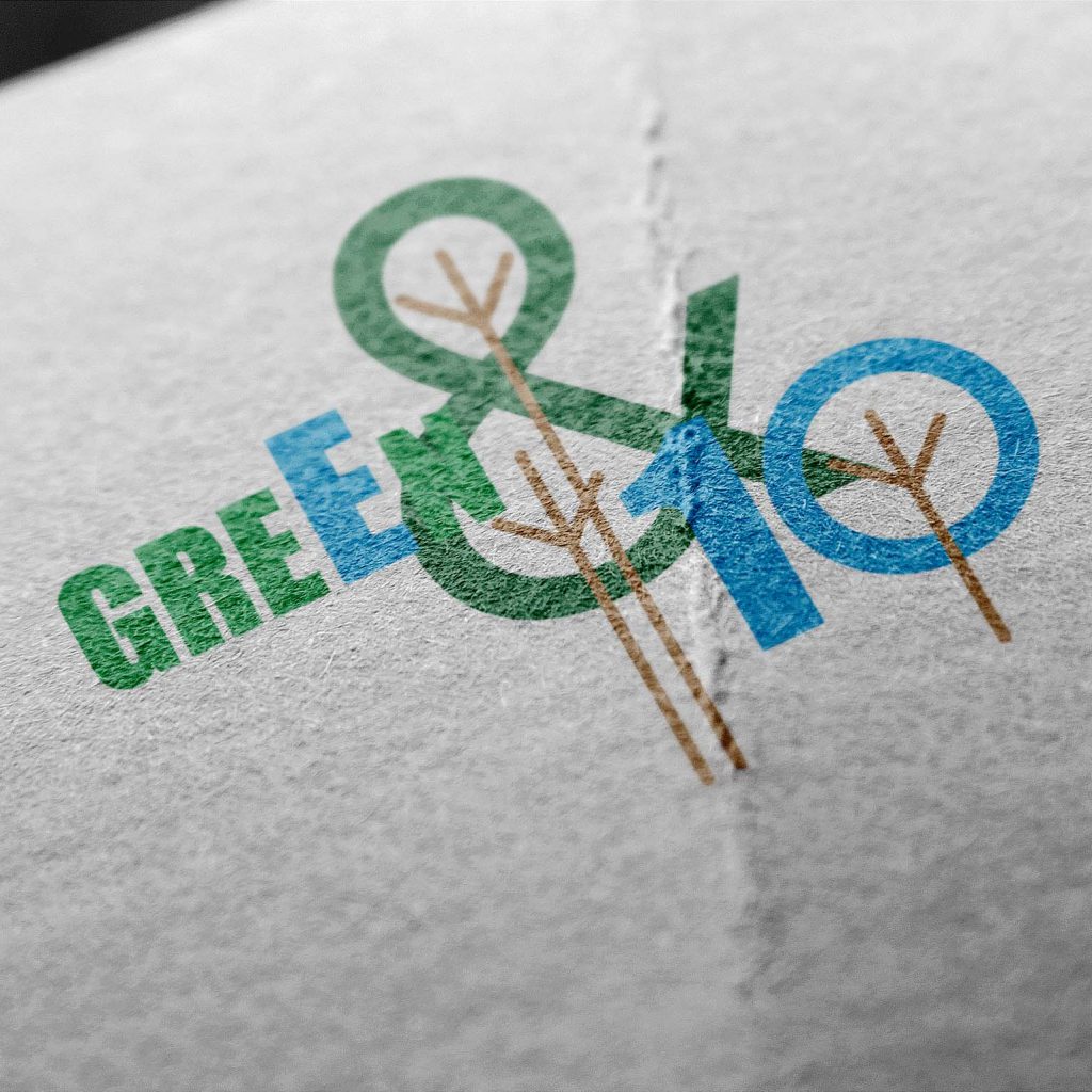 Logo - Green&10