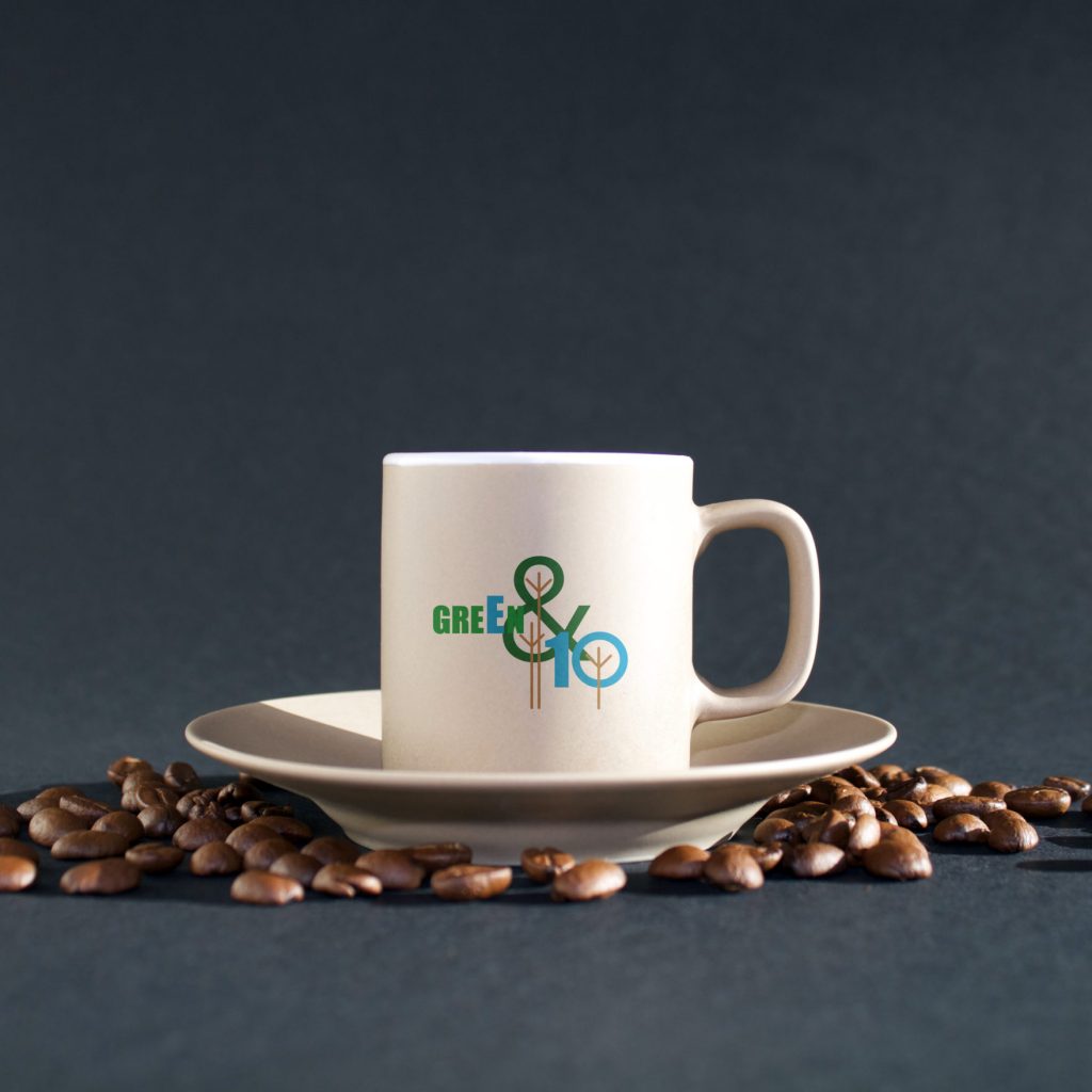 tasse de cafe green&10